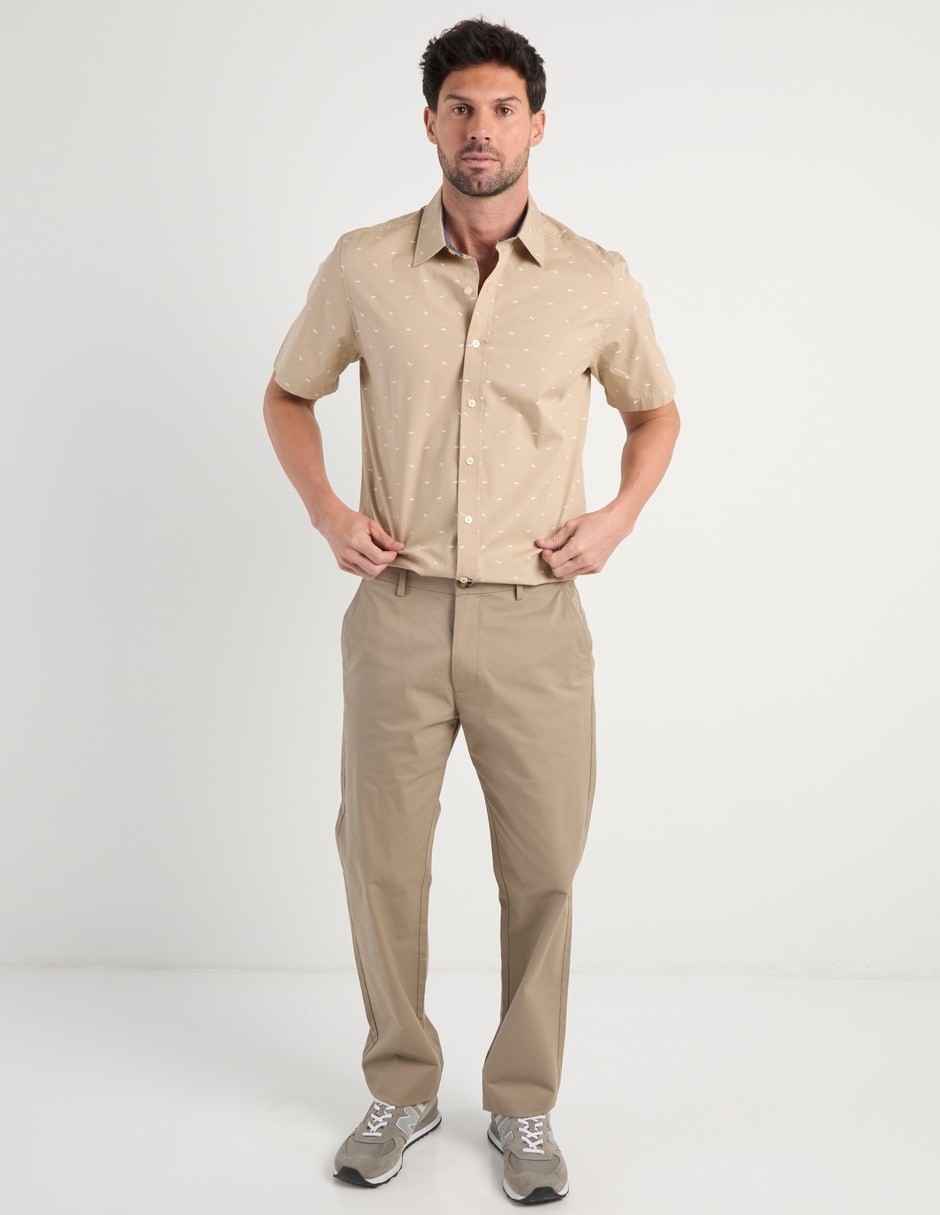 Camisa casual manga corta para hombre 3