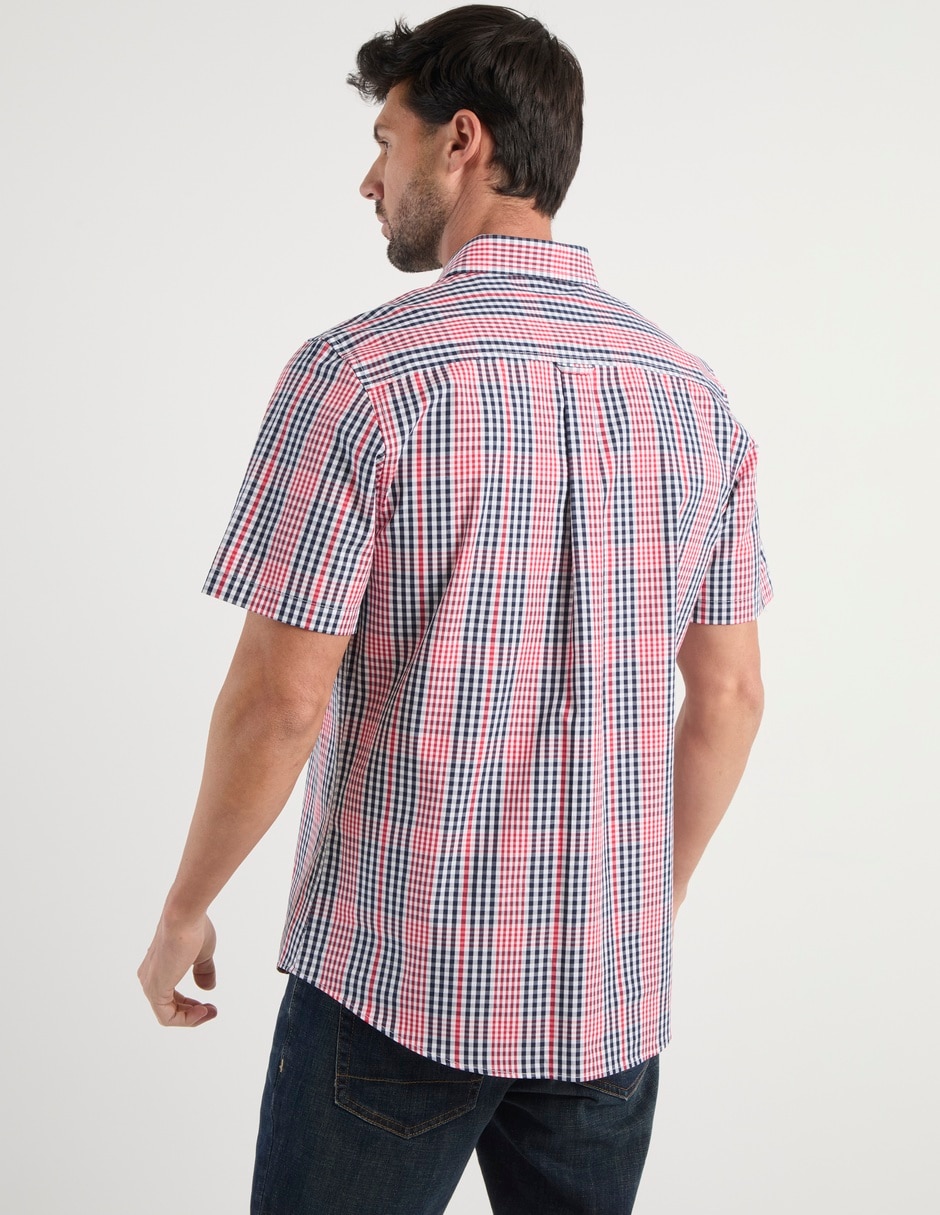 Camisa casual manga corta para hombre 6