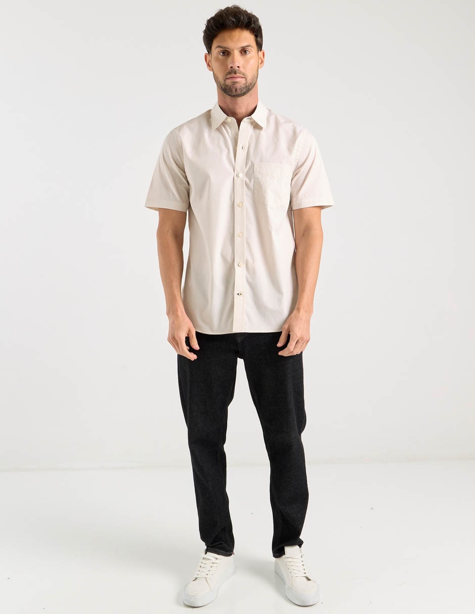 Camisa casual manga corta para hombre 3