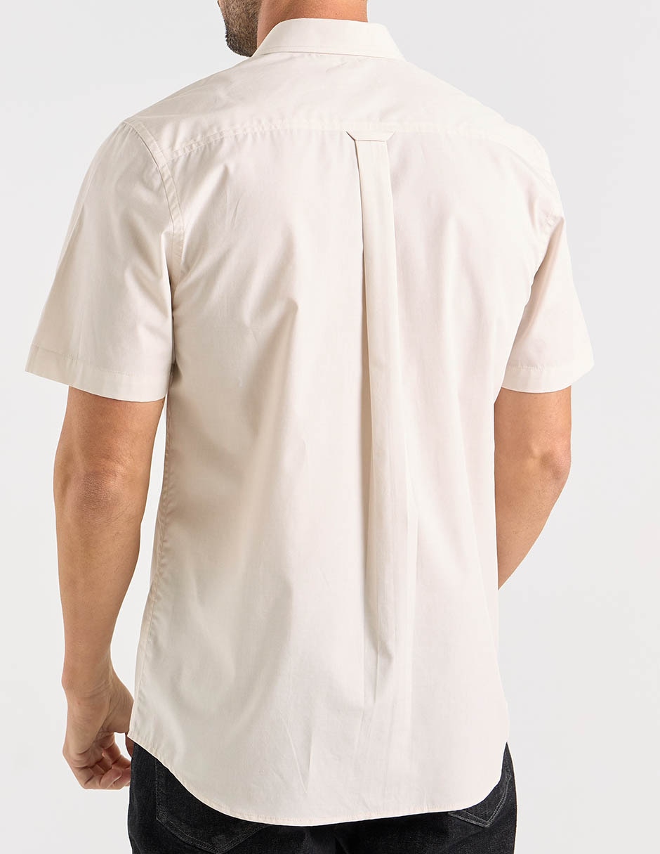 Camisa casual manga corta para hombre 5