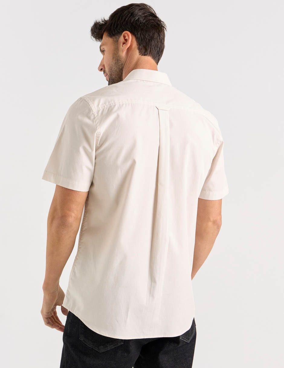 Camisa casual manga corta para hombre 6