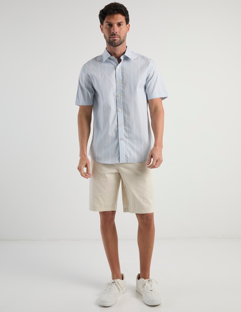 Camisa casual manga corta para hombre 3