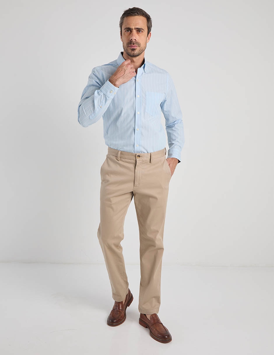 Camisa de vestir manga larga para hombre 2