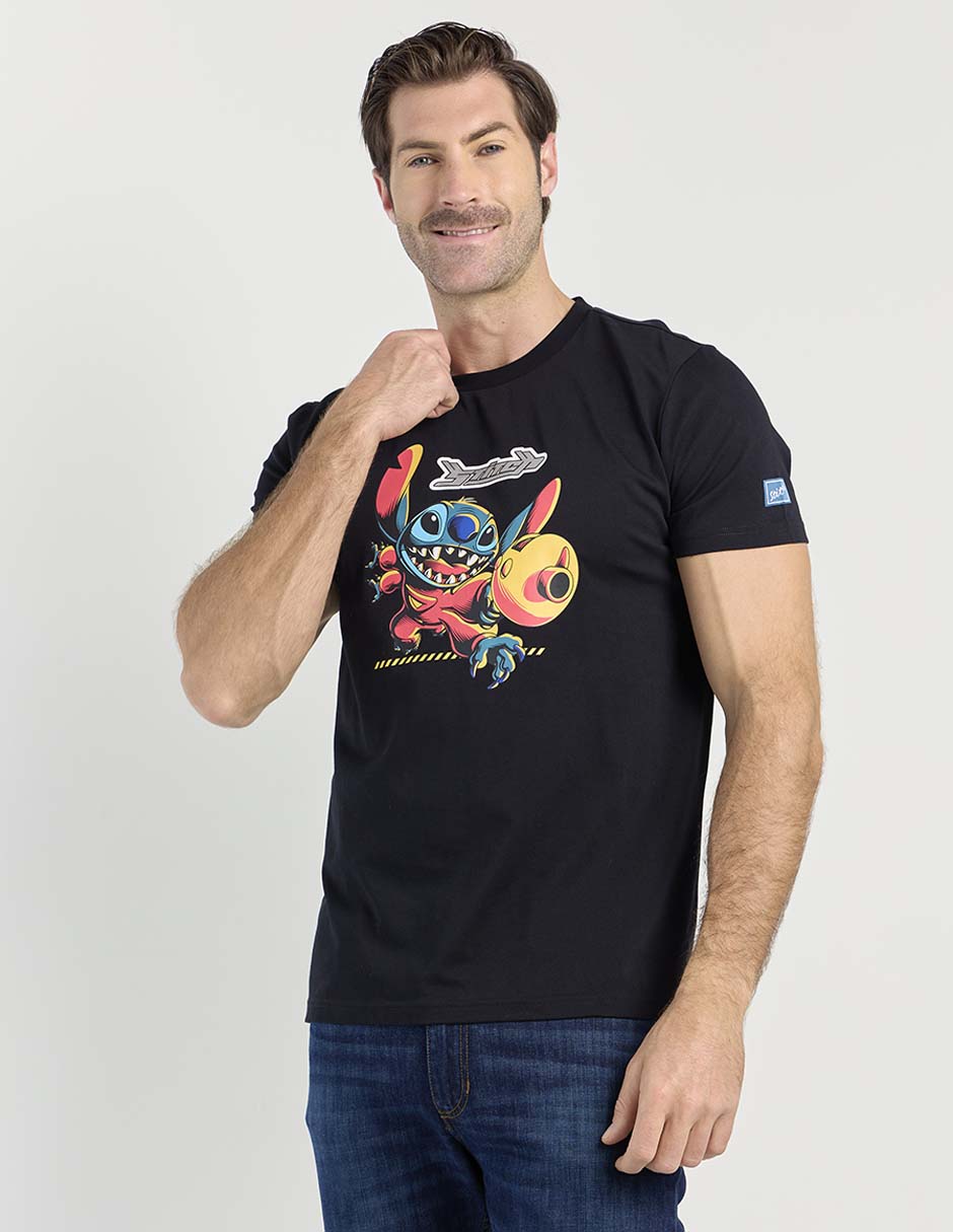 Playera Stitch cuello redondo para hombre Playera Stitch cuello redondo para hombre