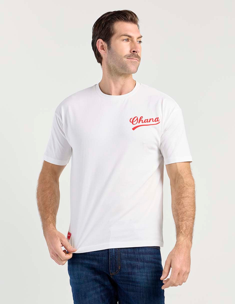 Playera Stitch cuello redondo para hombre Playera Stitch cuello redondo para hombre