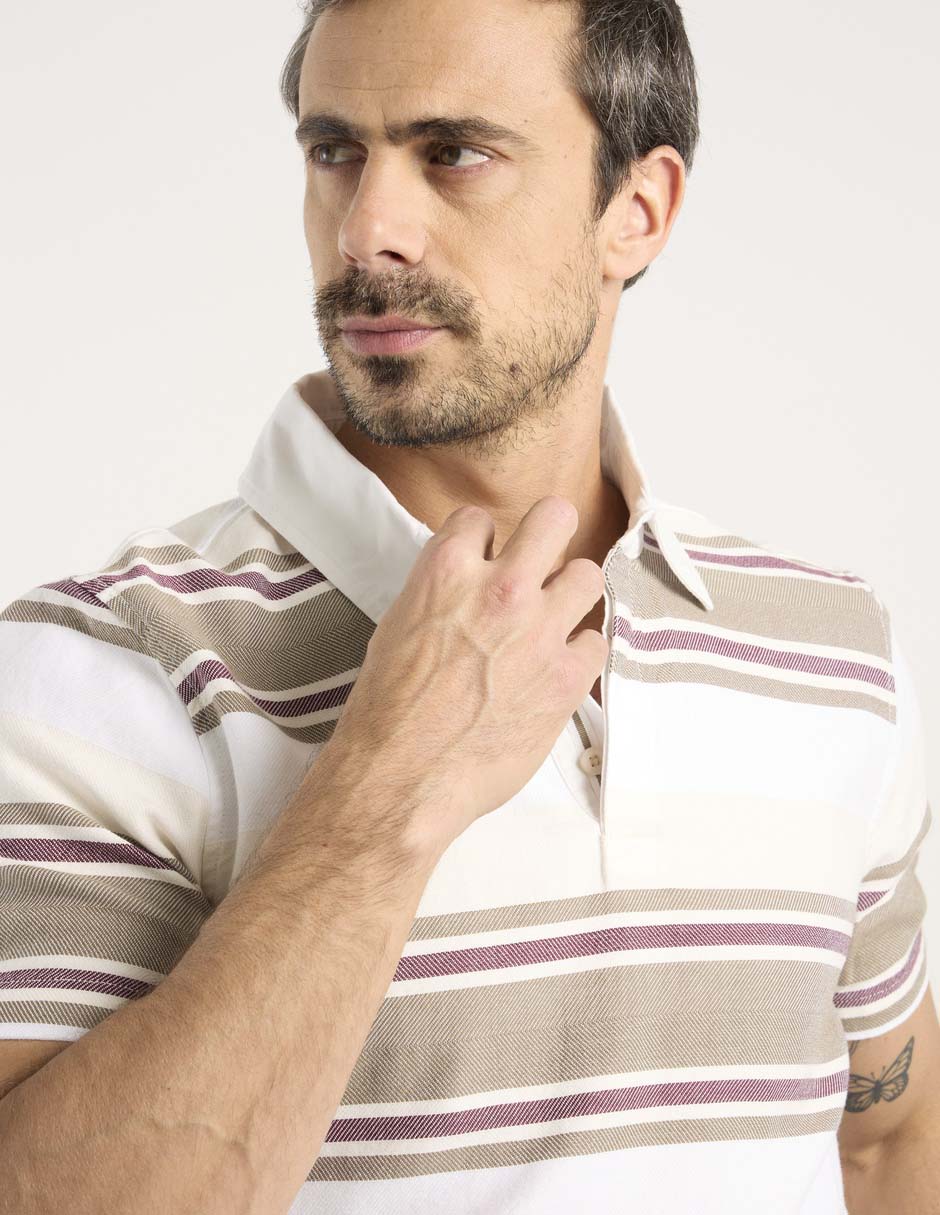 Playera tipo polo para hombre 4
