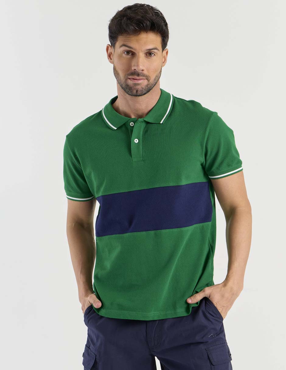Playera tipo polo para hombre