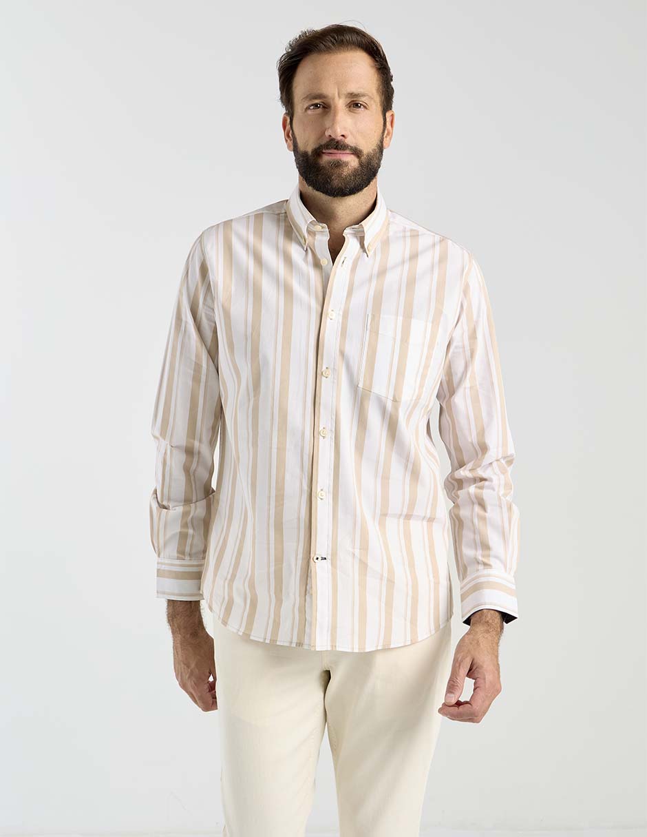 Camisa casual manga larga para hombre Camisa casual manga larga para hombre