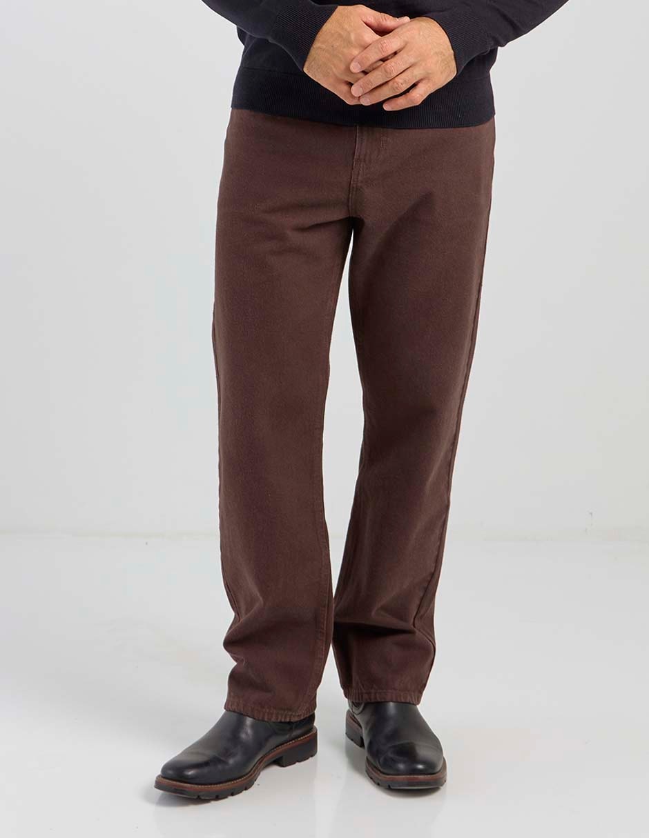 Jeans relaxed straight lavado obscuro para hombre Jeans relaxed straight lavado obscuro para hombre