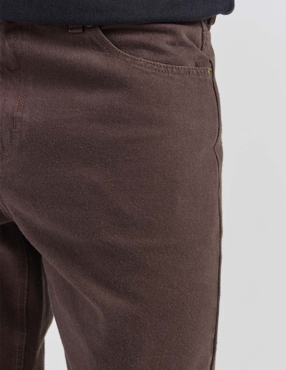 Jeans straight lavado obscuro para hombre 4