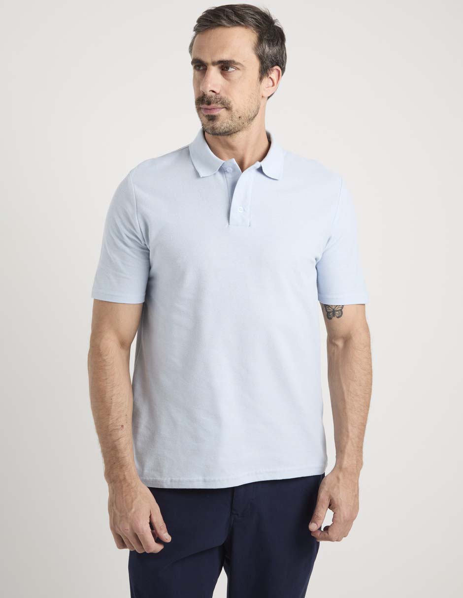 Playera tipo polo para hombre