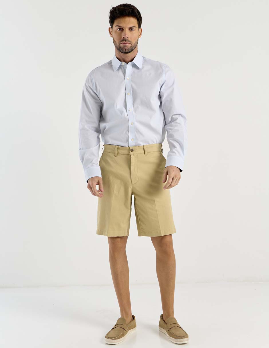 Camisa casual de algodón manga larga para hombre 3