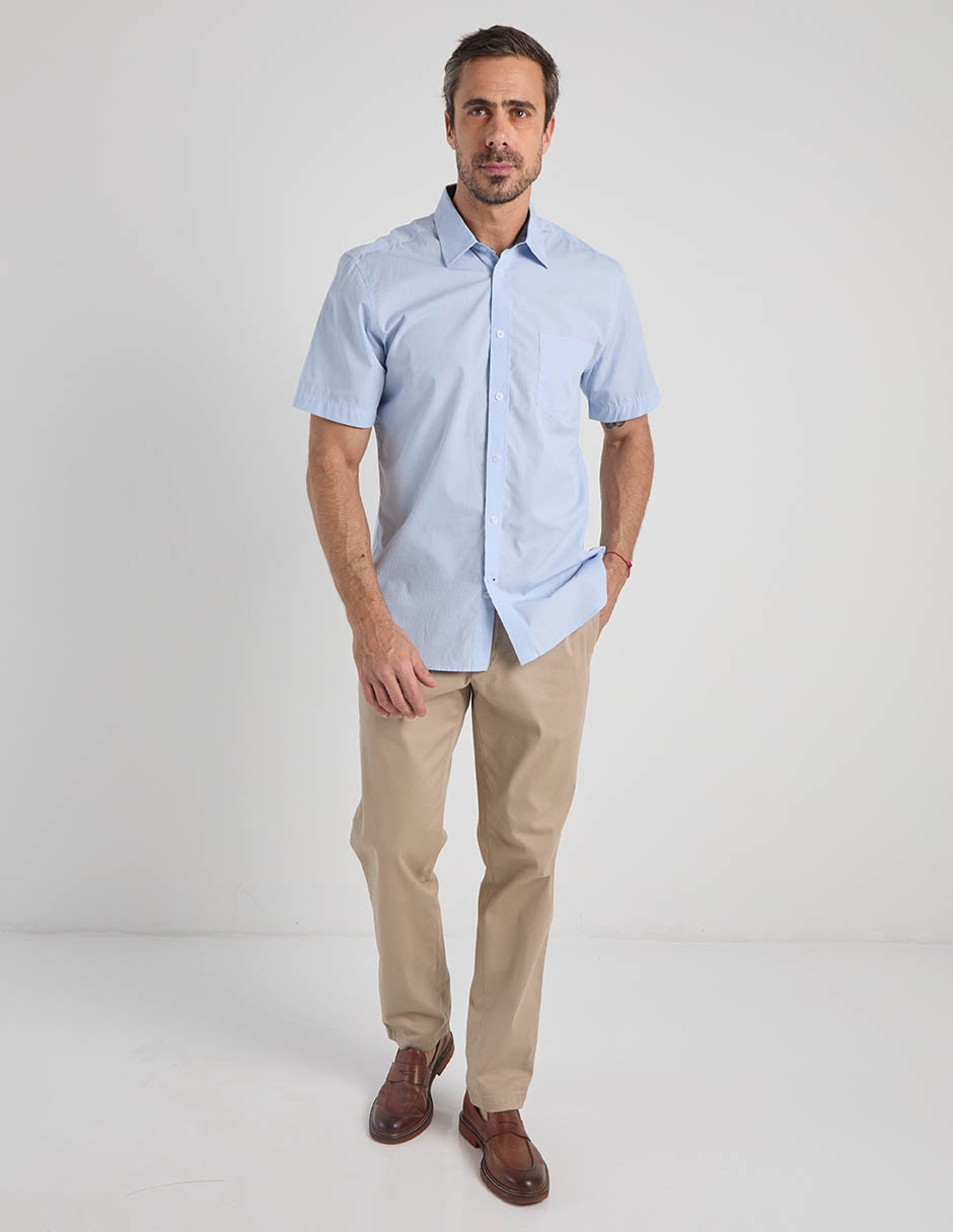 Camisa casual manga corta para hombre 3