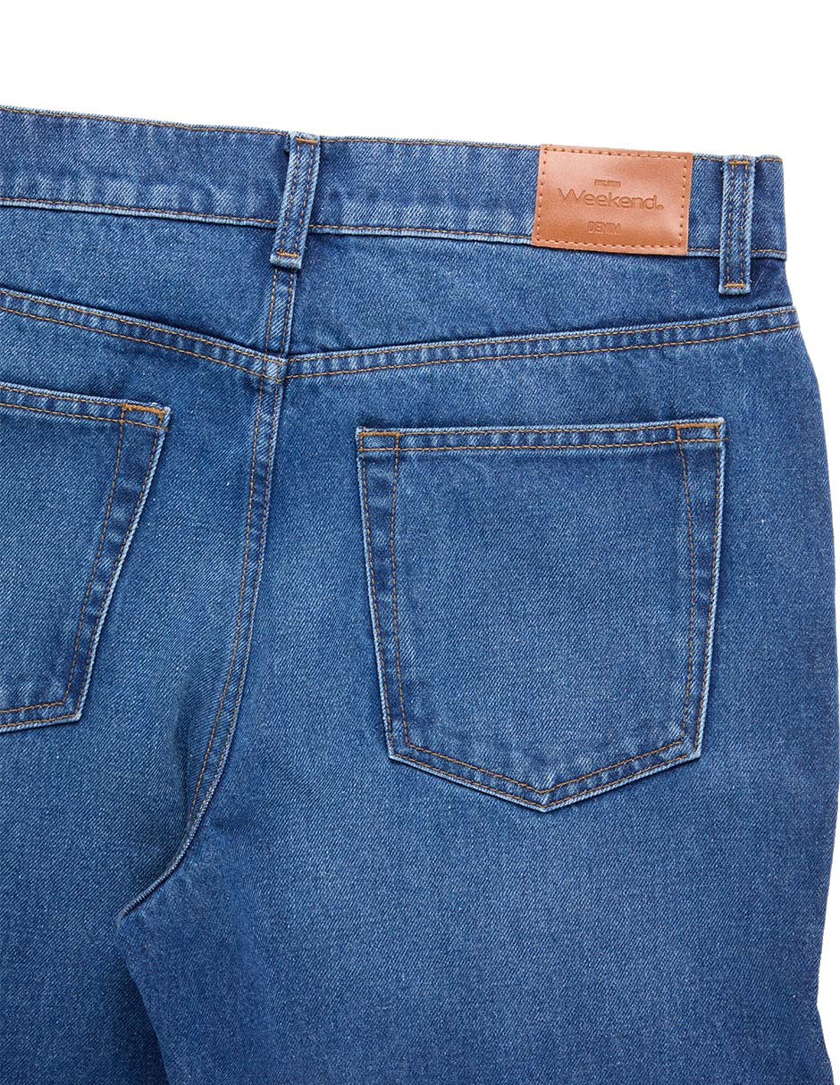 Jeans slim lavado whisker para hombre 6
