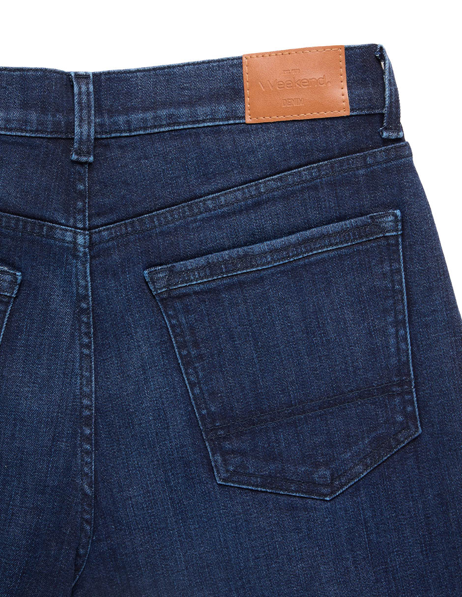 Jeans slim lavado obscuro para hombre 5